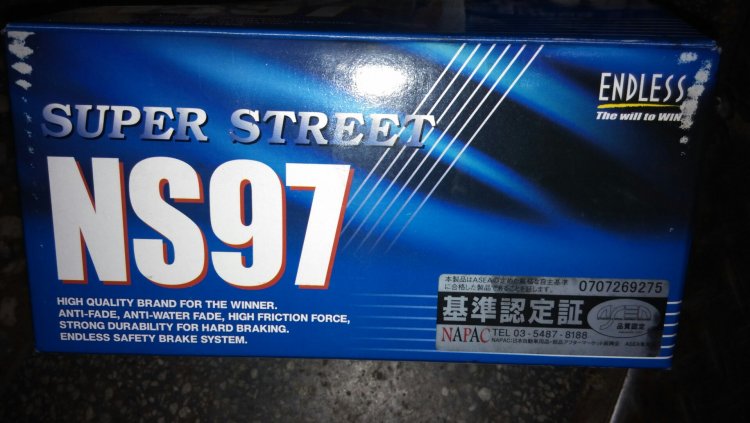 售 日本 Endless NS97 藍皮來令片，前+後一車份。